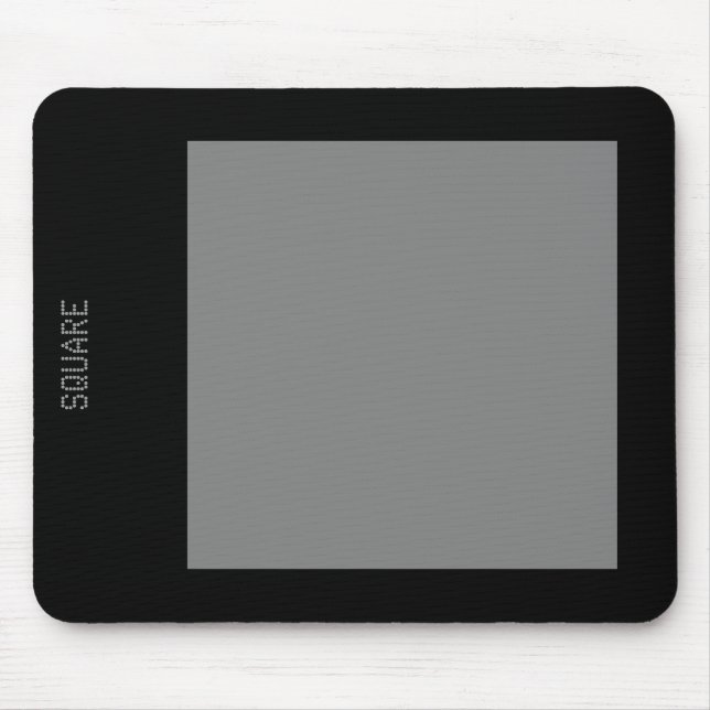 Square - 50pc Grey and Black Mouse Pad (Front)