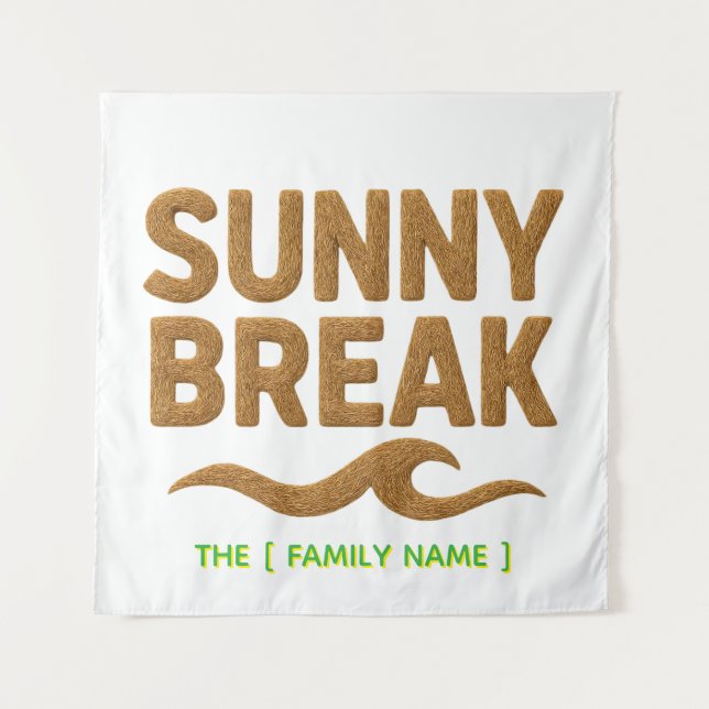 Square (57" x 57") Tapestry (Front)