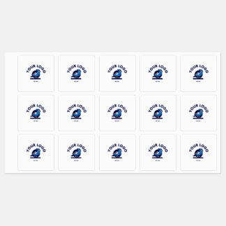 Square Adhesive / Waterproof Label