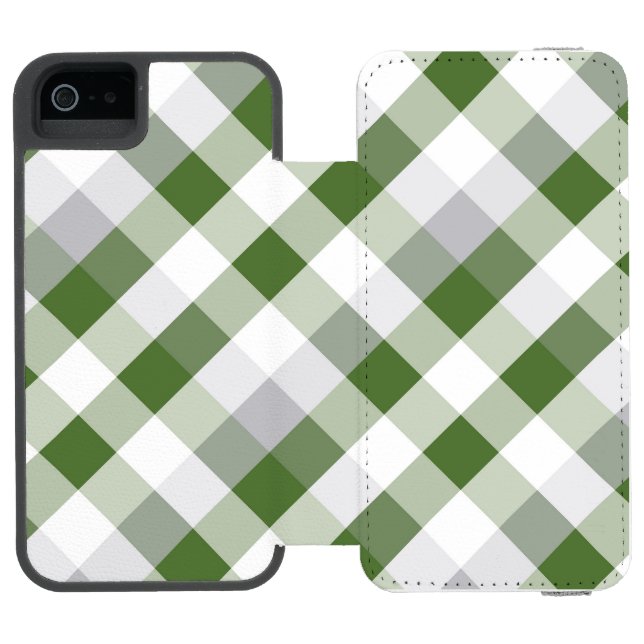 Square and color 4 incipio iPhone wallet case (Folio Open)