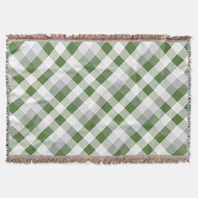 Square and colour 4 throw blanket (Front)