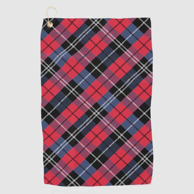 Square and colour golf towel (Front)