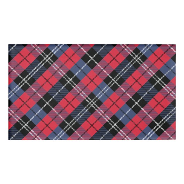 Square and colour name tag (Front)