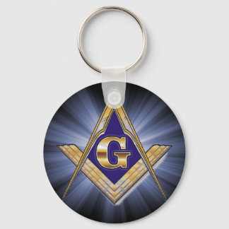 Square and Compass Keychain