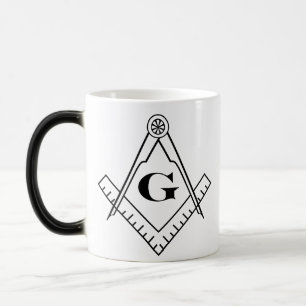 Square and Compass Morphing Mug