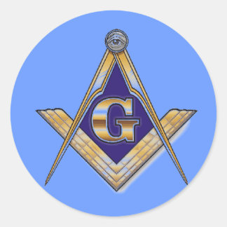 Square and Compass Sticker