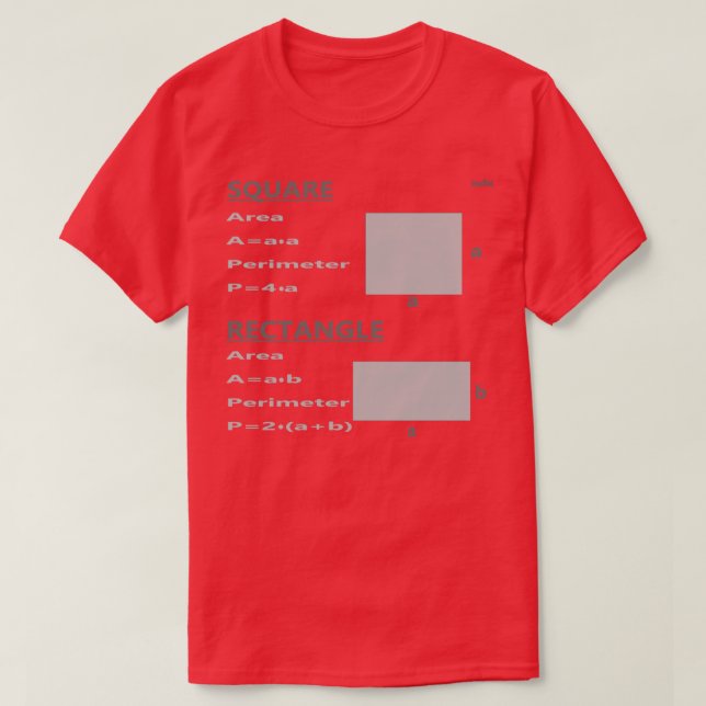 Square and rectangle  T-Shirt (Design Front)