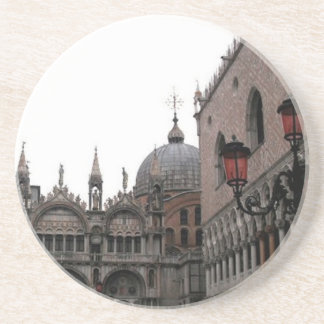 Square & Basilica of St Mark Coaster