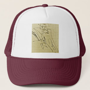 SQUARE BEARD TRUCKER HAT