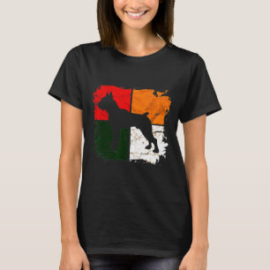 Square Boxer Owner Dog Boxer Dad Mom T-Shirt