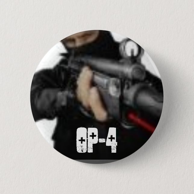 Square Button - Customized (Front)