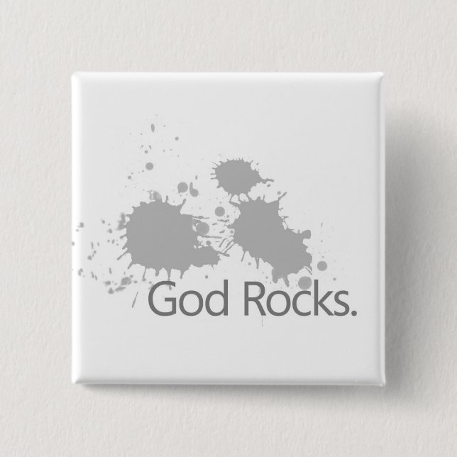 Square Button - Customized (Front)