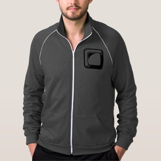 Square Button Design Template Jacket