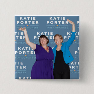 Square button Katie Porter for congress