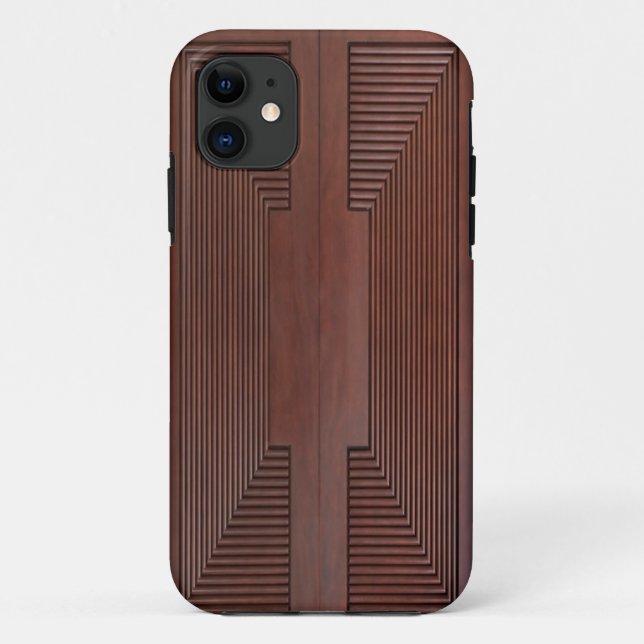 Square Carving Ornament iPhone 5/5s Case (Back)