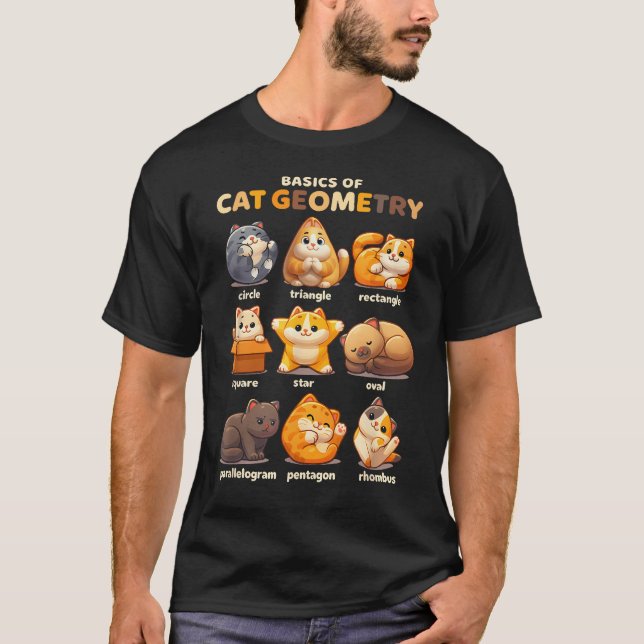 Square Cat T-Shirt (Front)