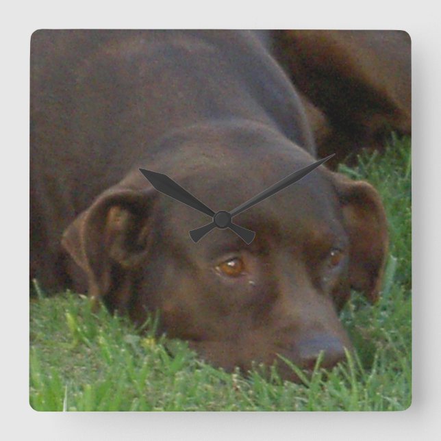 Square Clock - Customized (Front)