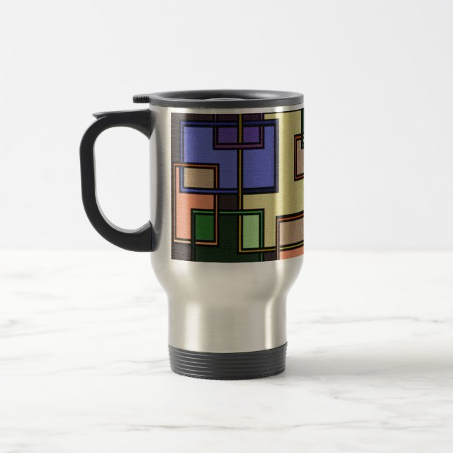 Square Collage: Travel Mug (Left)