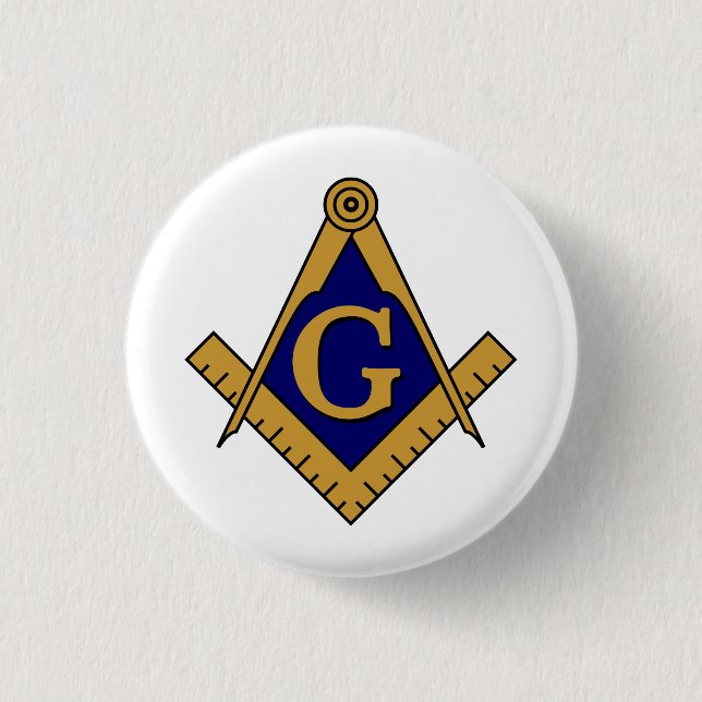 Square & Compasses Button (Front)