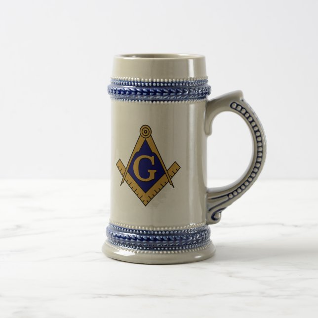Square & Compasses Stein (Right)