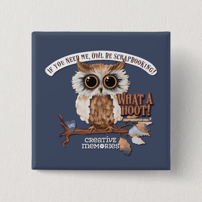 Square Croptoberfest Button (Front)