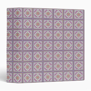 Square cross-stitch pattern binder