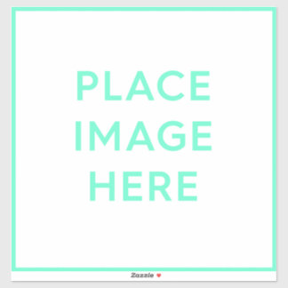 Square Custom-Cut Vinyl Sticker - Large 14" x 14"