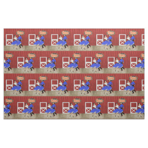 Square Dance Barn Dance Swing Dance Couple  4.5 Fabric