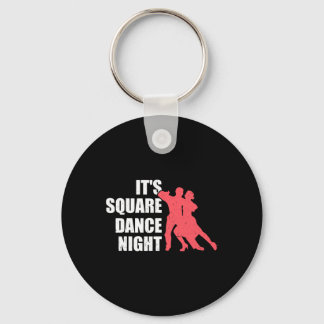 Square Dancing  Keychain
