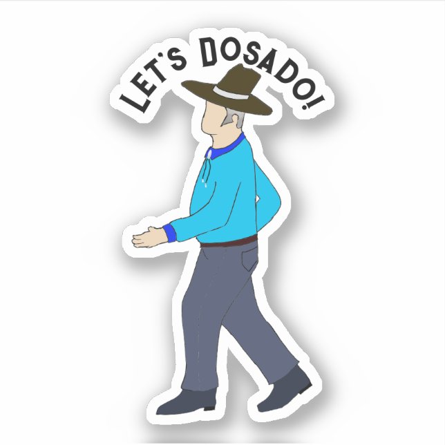 Square Dancing Man (Front)