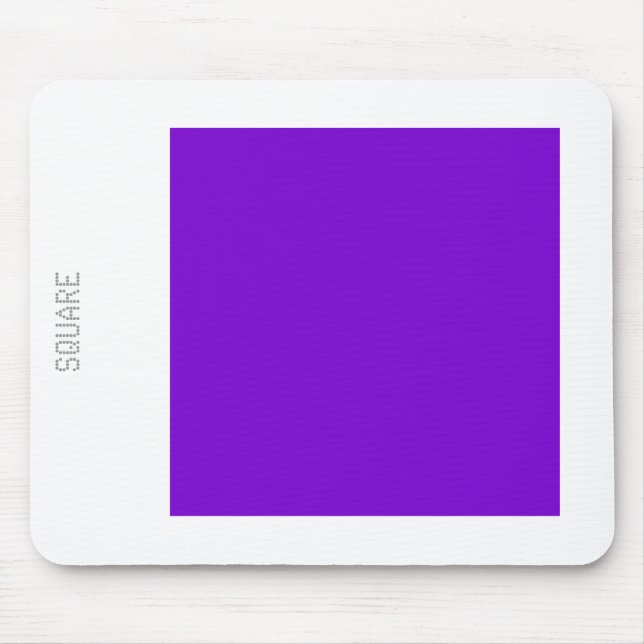 Square - Deep River and White Mouse Pad (Front)
