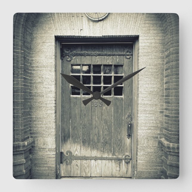 Square Door Clock (Front)