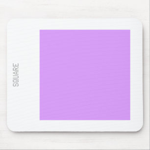Square - Easter Purple and White Mouse Pad