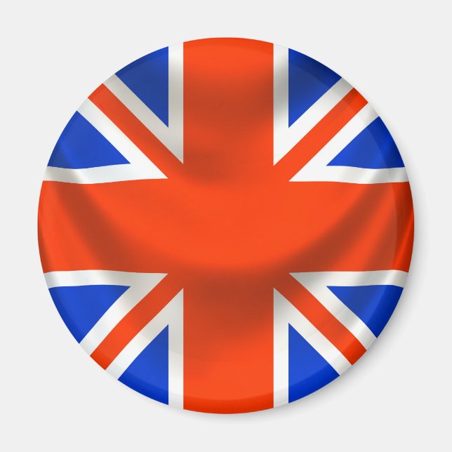 square english flag magnet (Front)