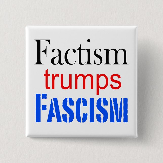 Square factism button (Front)