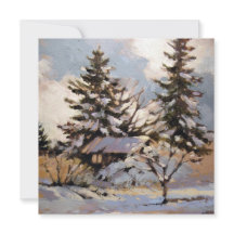 Square Flat Note Card