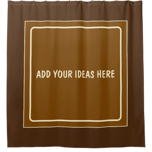 Square Frame brown + your ideas (Front)