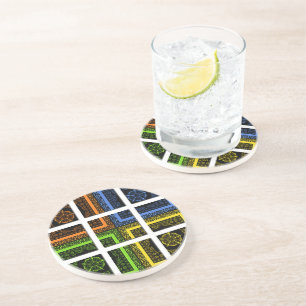 Square in a box coaster