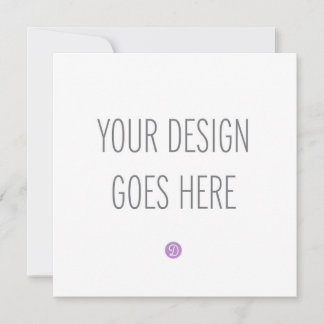 Square Invitation Printing (5.25x5.25)
