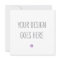Square Invitation Printing (5.25x5.25)
