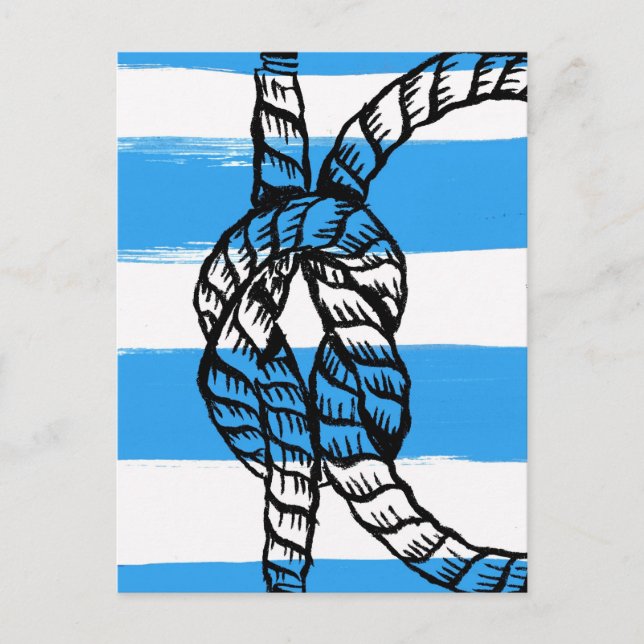Square Knot Postcard (Front)