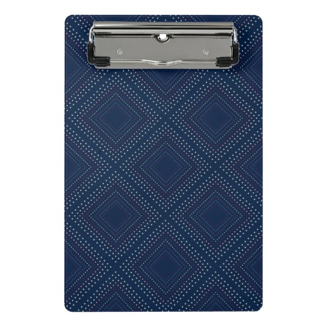 Square Lights Mini Clipboard (Front)