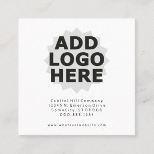 square logo appointment reminder card