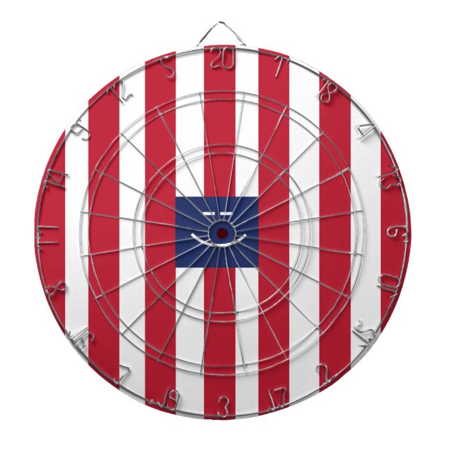 Square Metal Cage Dartboard (Front)