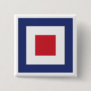 Square Mod 2 Inch Square Button