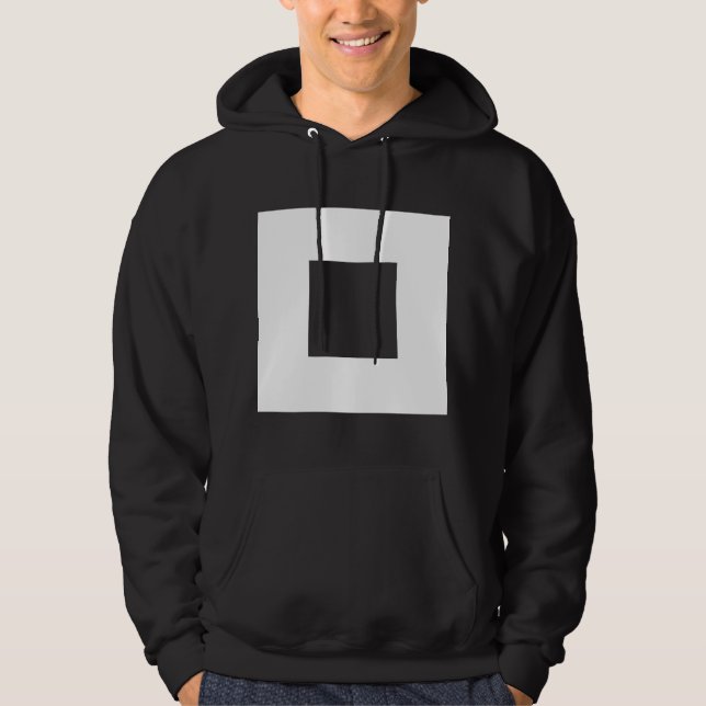 Square Motif Hoodie (Front)