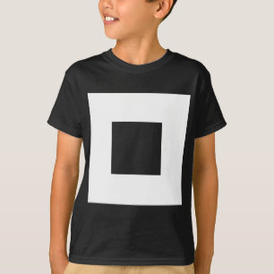Square Motif T-Shirt