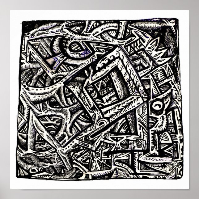 Square One, by Brian Benson Poster (Front)