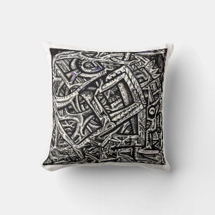 Square One, by Brian Benson Throw Pillow
