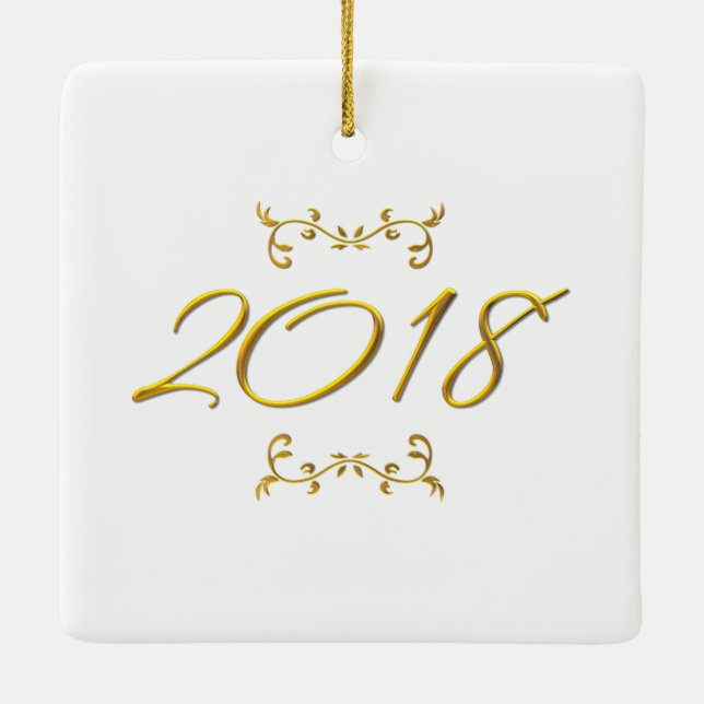 Square Ornament Template (Back)